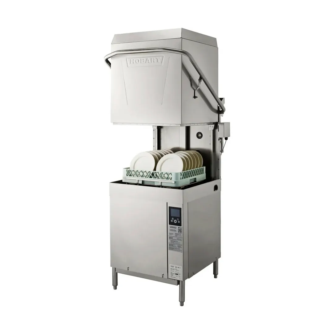 Hobart AM16VL-BAS-2 36.5" Door Type Ventless Dishwasher, 45 RPH - 30.15 Gal/Hr - High Temp w/Booster