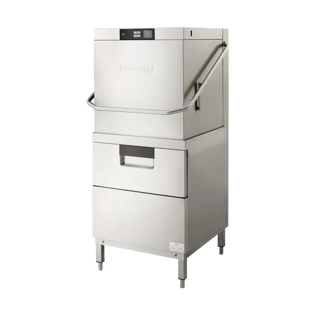 Hobart AMTL-2 36.5" Door Type Dishwasher - Double Level, 80 RPH - 49.6 Gal/Hr - High Temp w/Booster