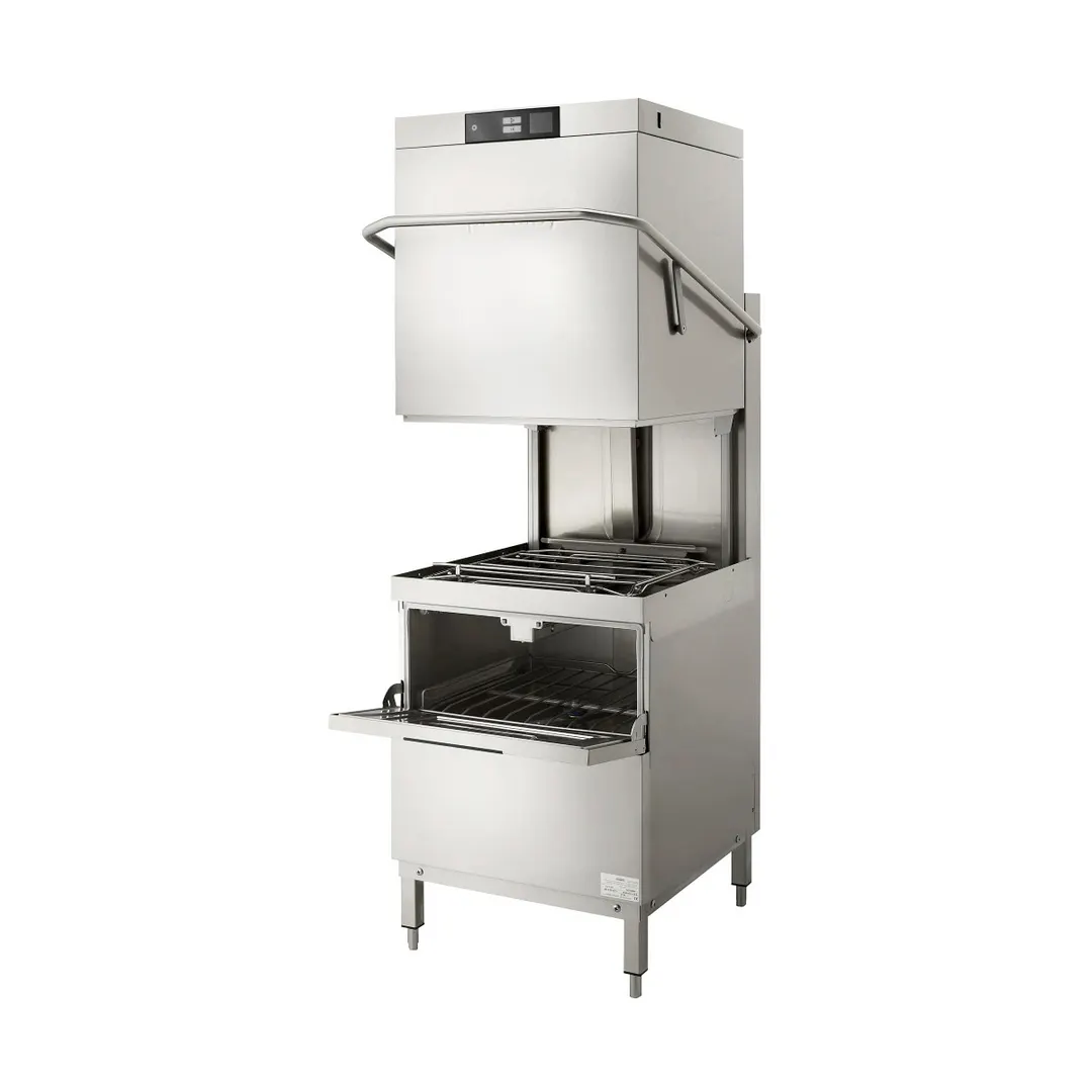 Hobart AMTL-2 36.5" Door Type Dishwasher - Double Level, 80 RPH - 49.6 Gal/Hr - High Temp w/Booster