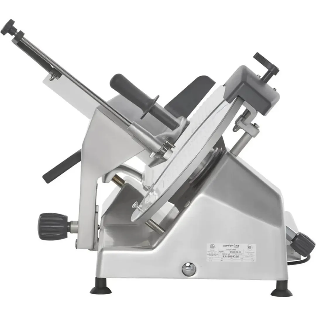 Centerline by Hobart EDGE14-11 - Meat Slicer, 14" Carbon Steel Knife, Belt Drive, Angle Feed, 120V 1/2 HP