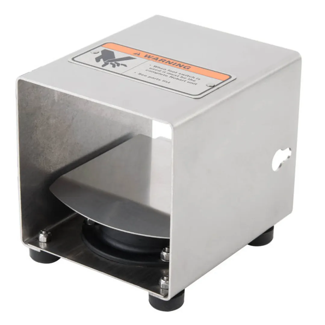 Hobart FOOTSW Pneumatic Foot Control, Heavy-Duty Steel Foot Attachment for Meat Grinder, 12" Height, 3" Width
