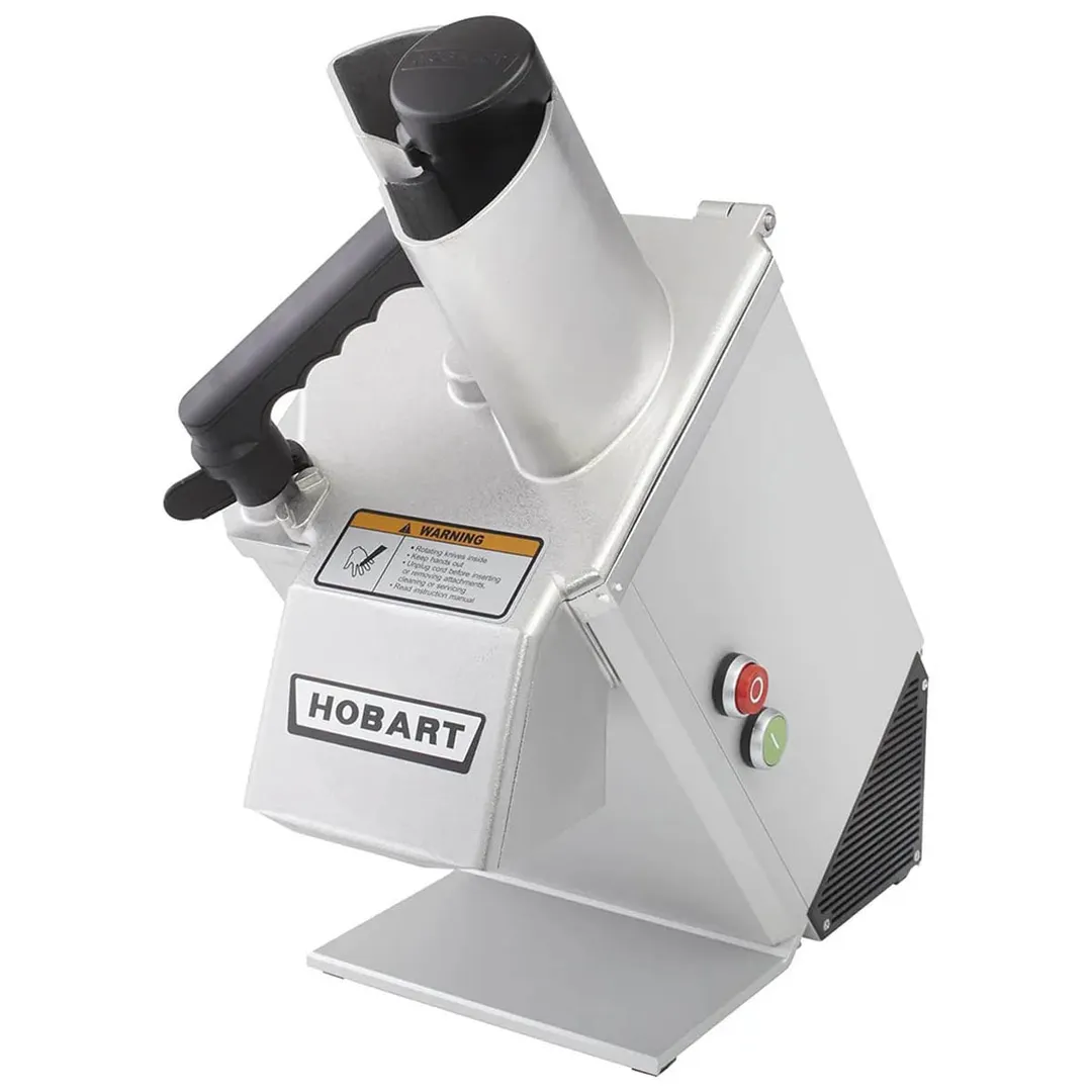 Hobart FP100-3 Benchtop Continuous Feed Food Processor, Unit Only, 11 lbs per/min, 1/3 hp