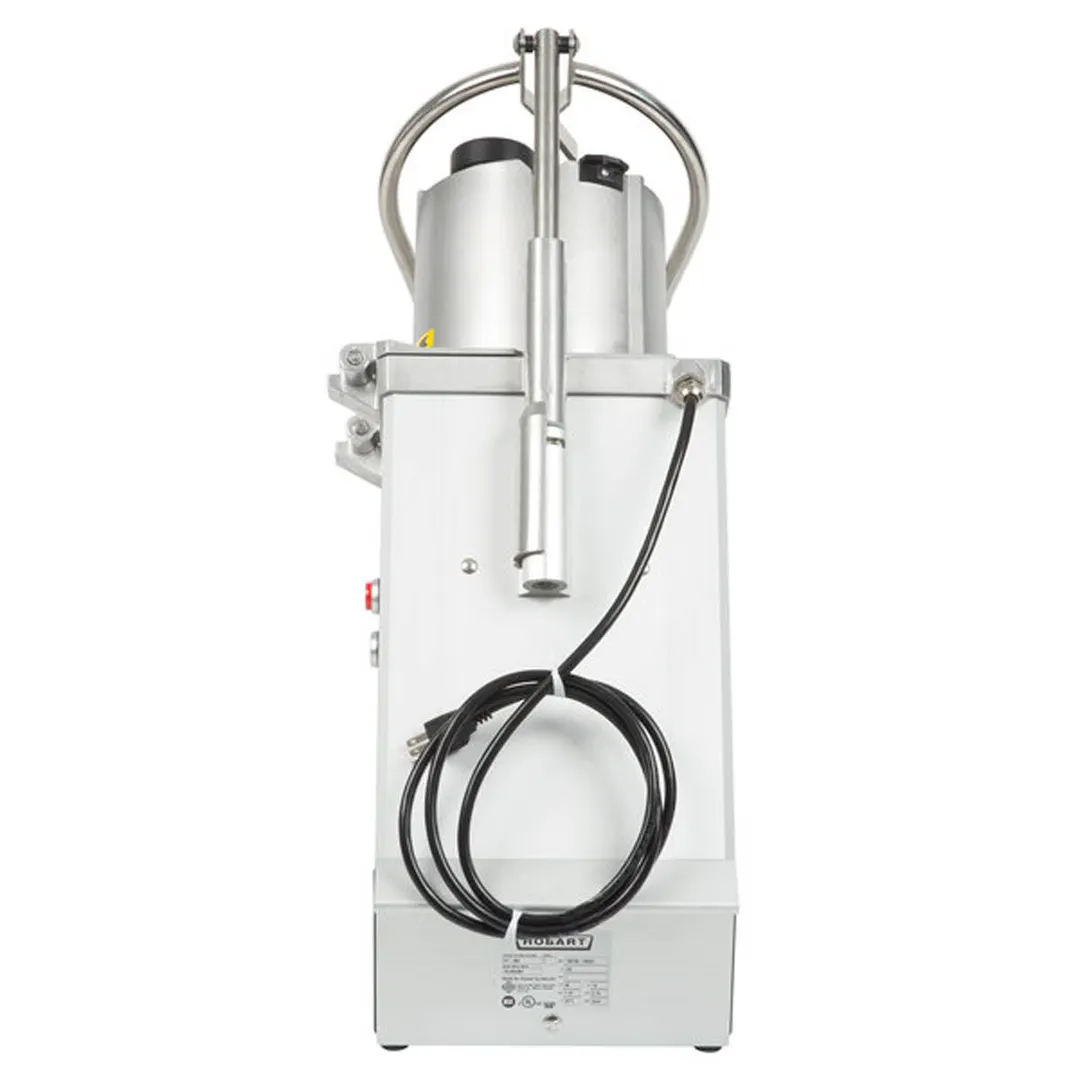 Hobart FP350-1A Benchtop Continuous Feed Food Processor with 3PLATE-3PACK-SS, 26 lbs per/min, 1 hp