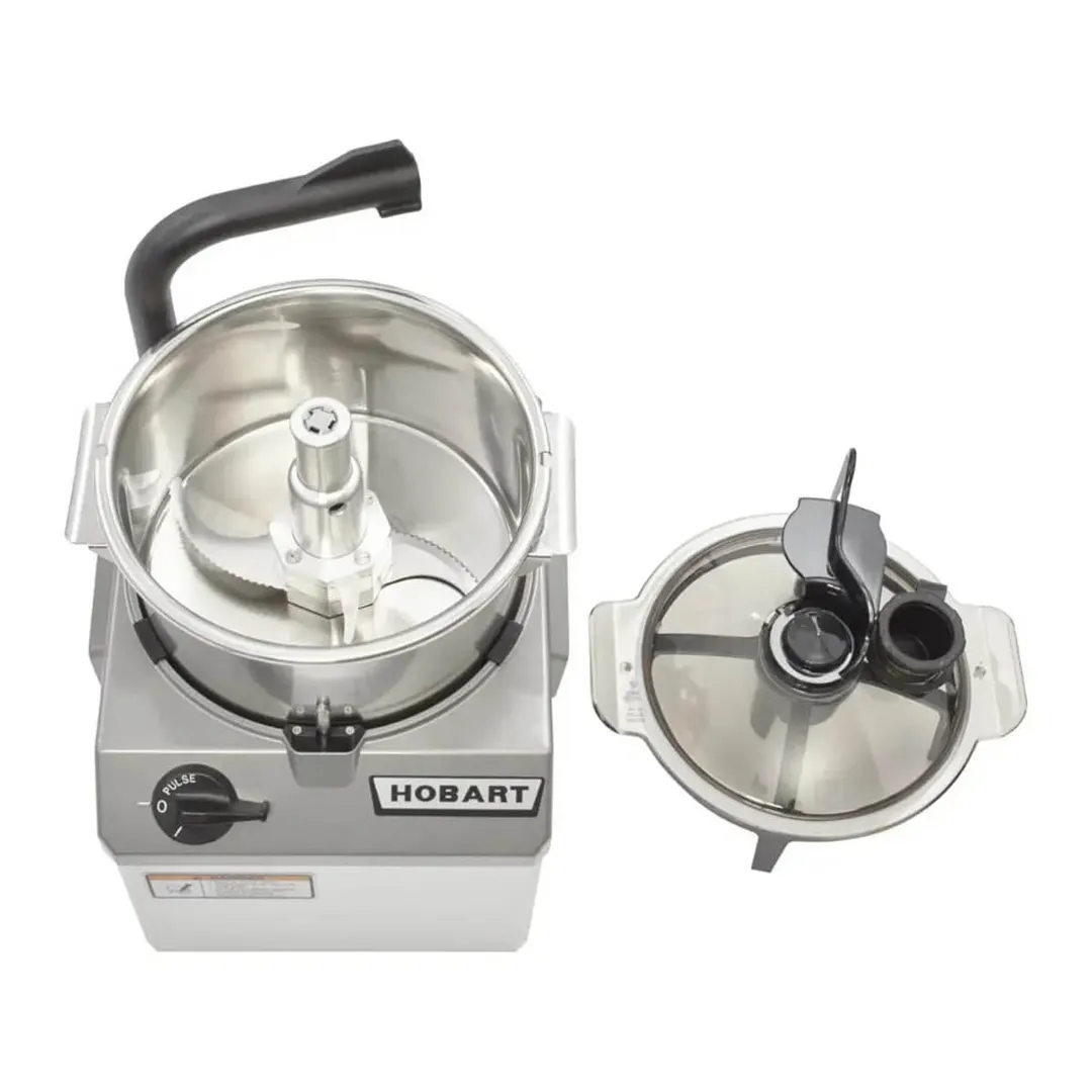 Hobart HCM62-1 Benchtop Batch Bowl Food Processor with 6 qt Bowl, 2 Speed, 2 hp