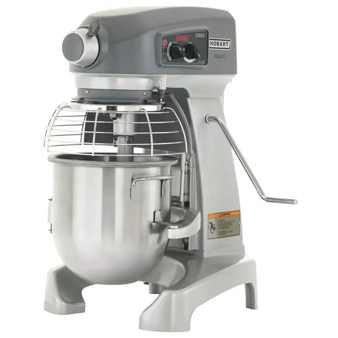 Hobart HL120-40STD Countertop 12 qt Planetary Mixer, #12 HUB, 3-Speed, 1/2 hp
