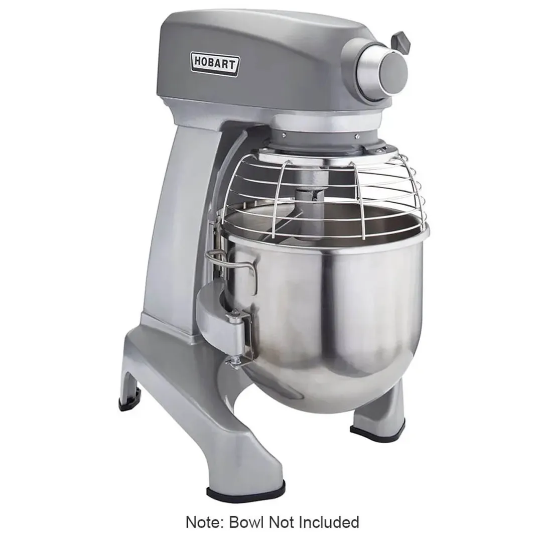 Hobart HL200-1 Countertop 20 qt Planetary Mixer without Attachments, #12 HUB, 3-Speed, 1/2 hp