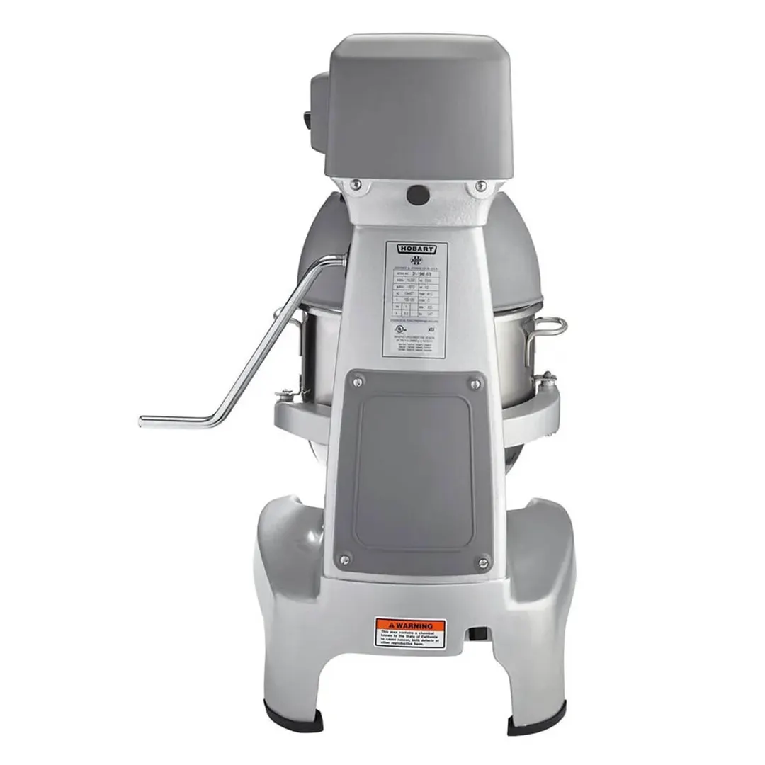 Hobart HL200-10STD Floor Model 20 qt Planetary Mixer with Timer, #12 HUB, 3-Speed, 1/2 hp