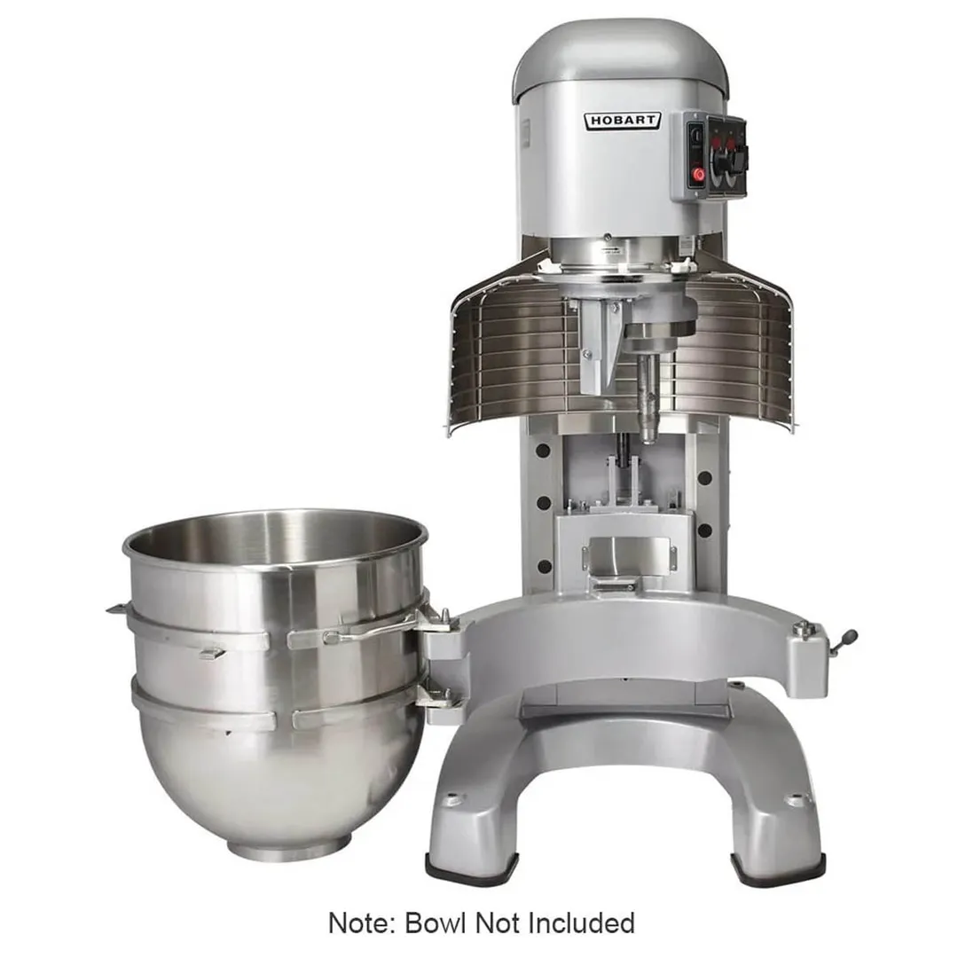 Hobart HL400-4 Floor Model 40 qt Planetary Mixer, without Attachments, #12 HUB, 3-Speed, 1-1/2 hp