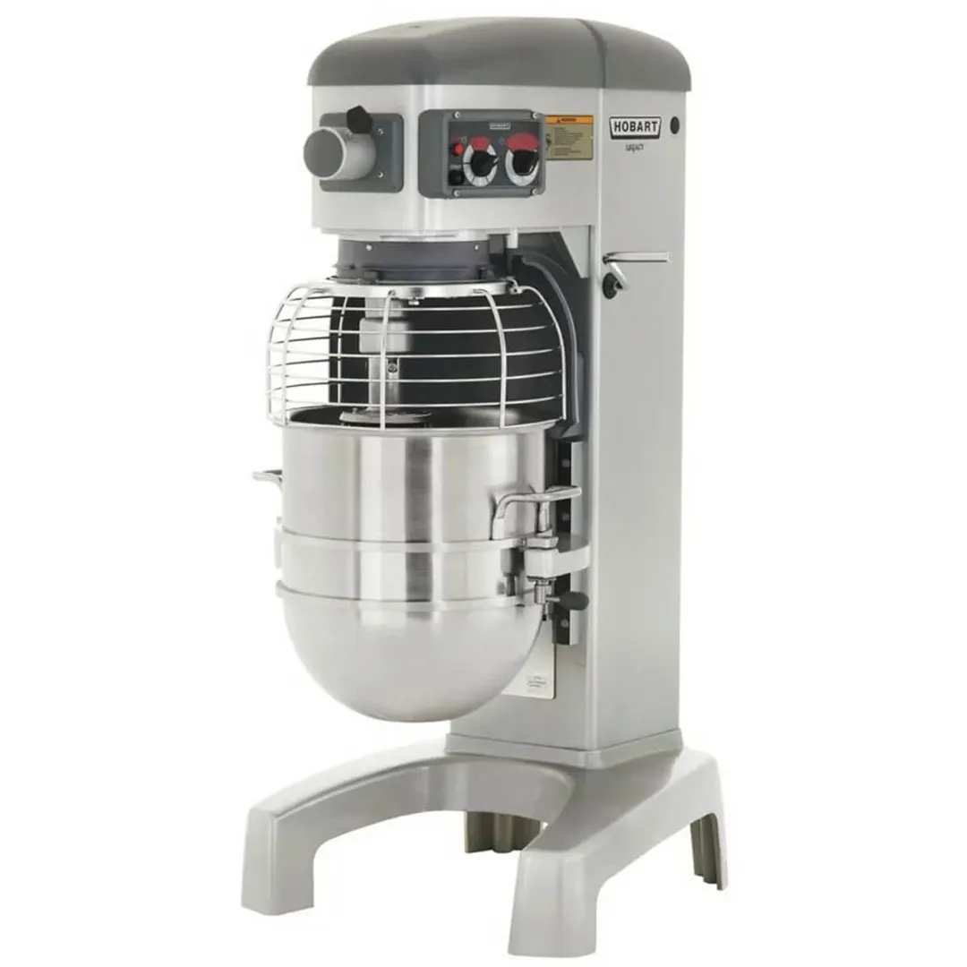 Hobart HL400-4STD Floor Model 40 qt Planetary Mixer with Timer, #12 HUB, 3-Speed, 1-1/2 hp