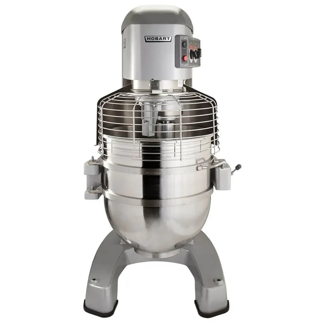Hobart HL400-4STD Floor Model 40 qt Planetary Mixer with Timer, #12 HUB, 3-Speed, 1-1/2 hp