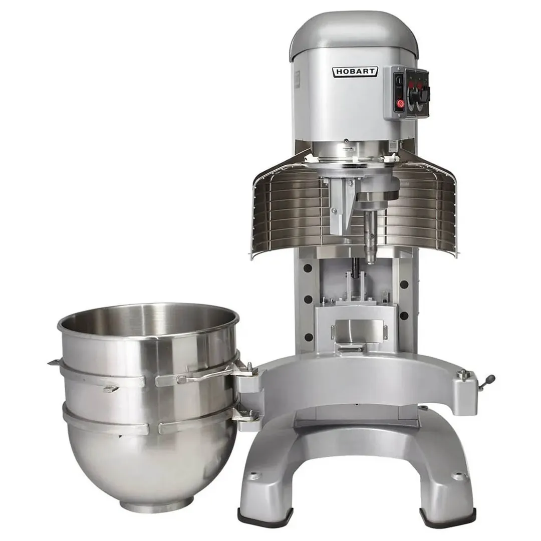 Hobart HL400-4STD Floor Model 40 qt Planetary Mixer with Timer, #12 HUB, 3-Speed, 1-1/2 hp