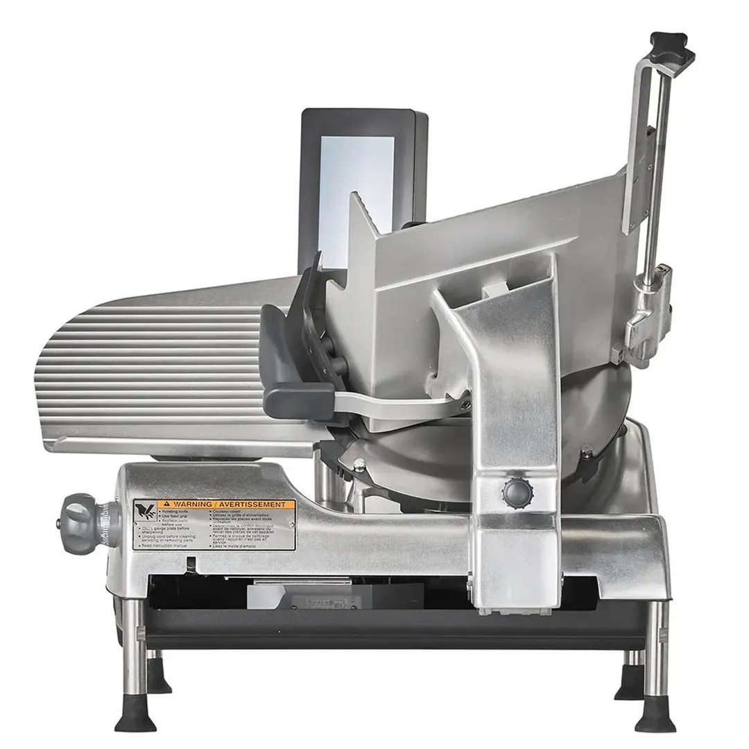 Hobart HS6-1PS 13" CleanCut™ Removable Knife  Manual Slicer with 10 lb. Portion Scale - 1/2 HP