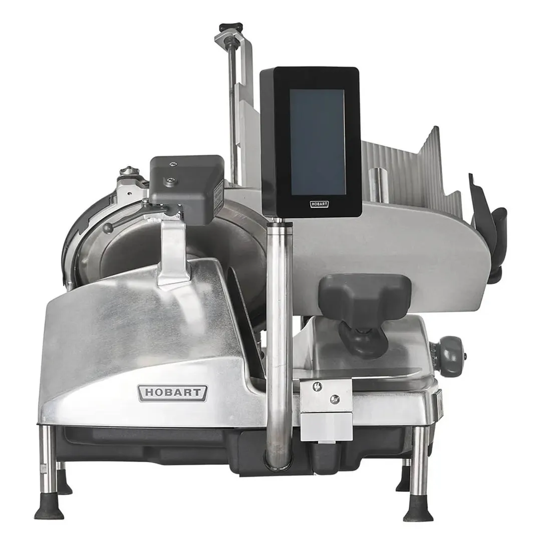 Hobart HS6-1PS 13" CleanCut™ Removable Knife  Manual Slicer with 10 lb. Portion Scale - 1/2 HP