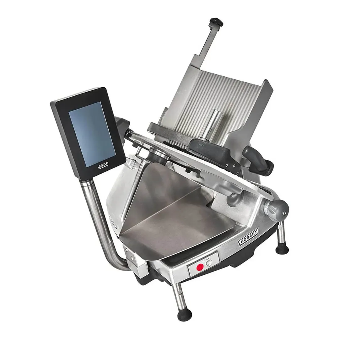 Hobart HS6-1PS 13" CleanCut™ Removable Knife  Manual Slicer with 10 lb. Portion Scale - 1/2 HP