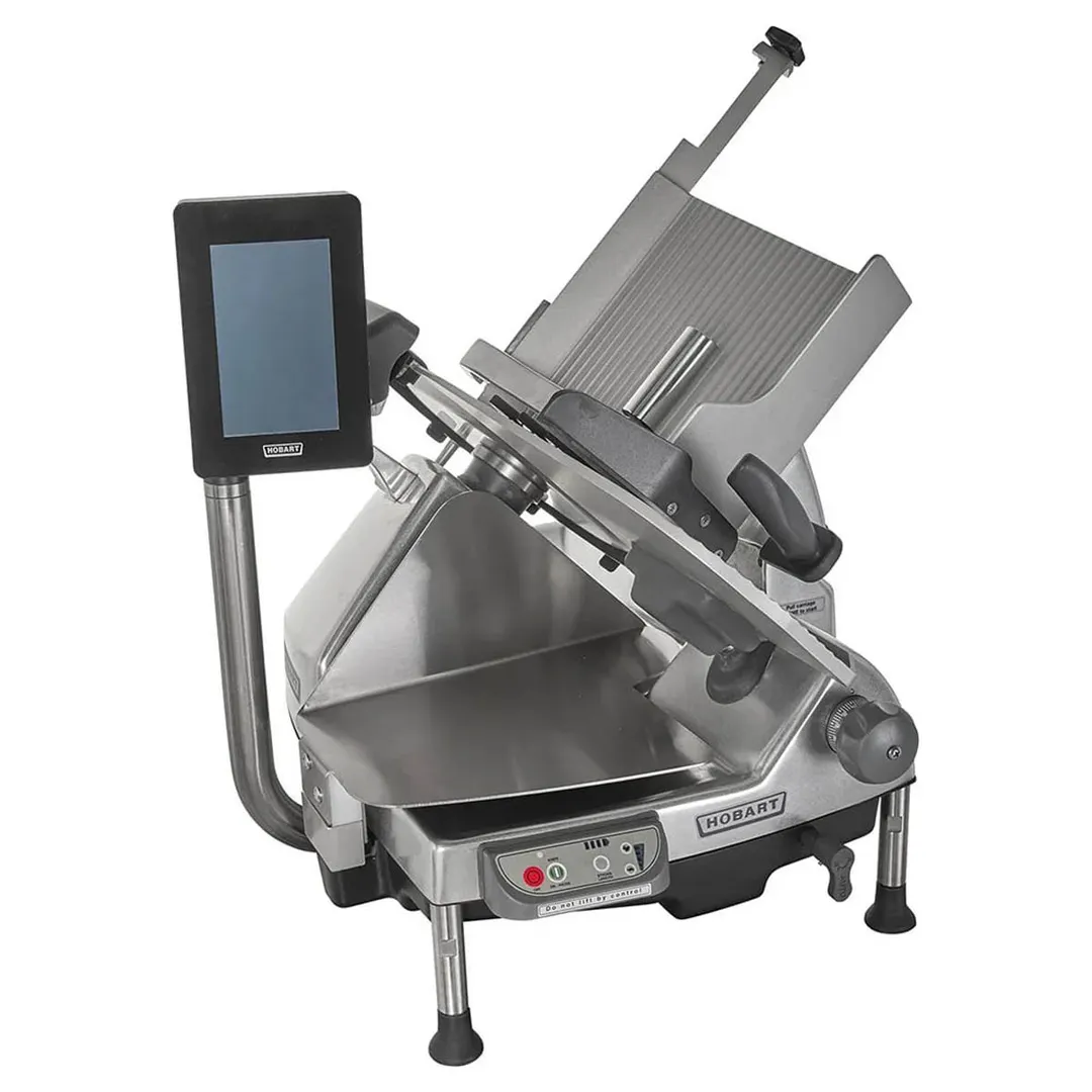 Hobart HS7-1PS 13" CleanCut™ Meat Slicer, 1/2 HP 120V Motor, Removable Knife, Portion Scale