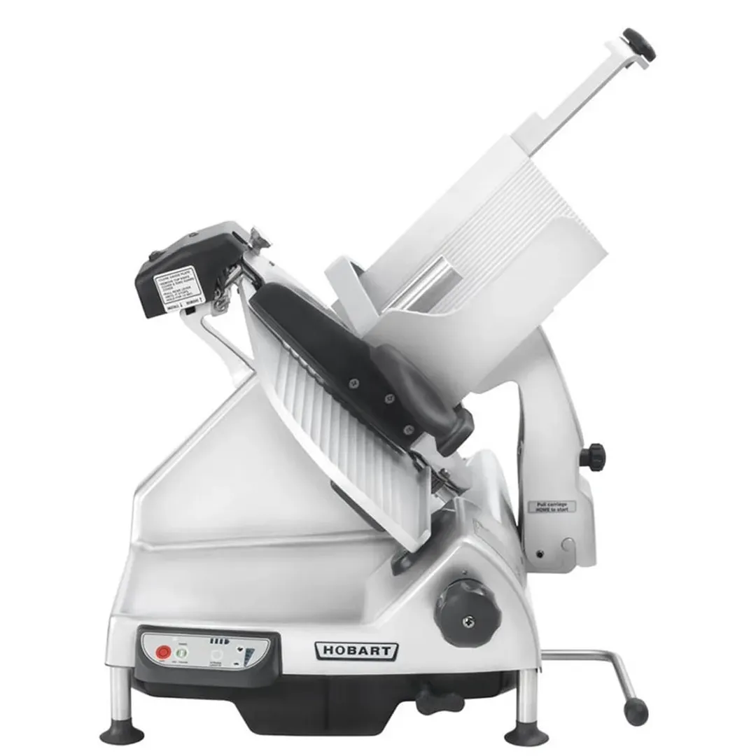 Hobart HS7N-1 - Heavy Duty 13" CleanCut Meat Slicer, Belt Drive, 1/2 HP, Aluminum