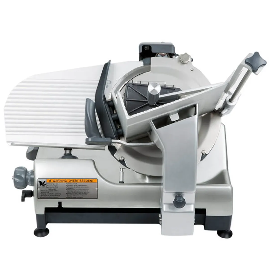 Hobart HS9-1 - 13" CleanCut™ Automatic Meat Slicer, 1/2 HP 120V, Anodized Aluminum, Belt Drive