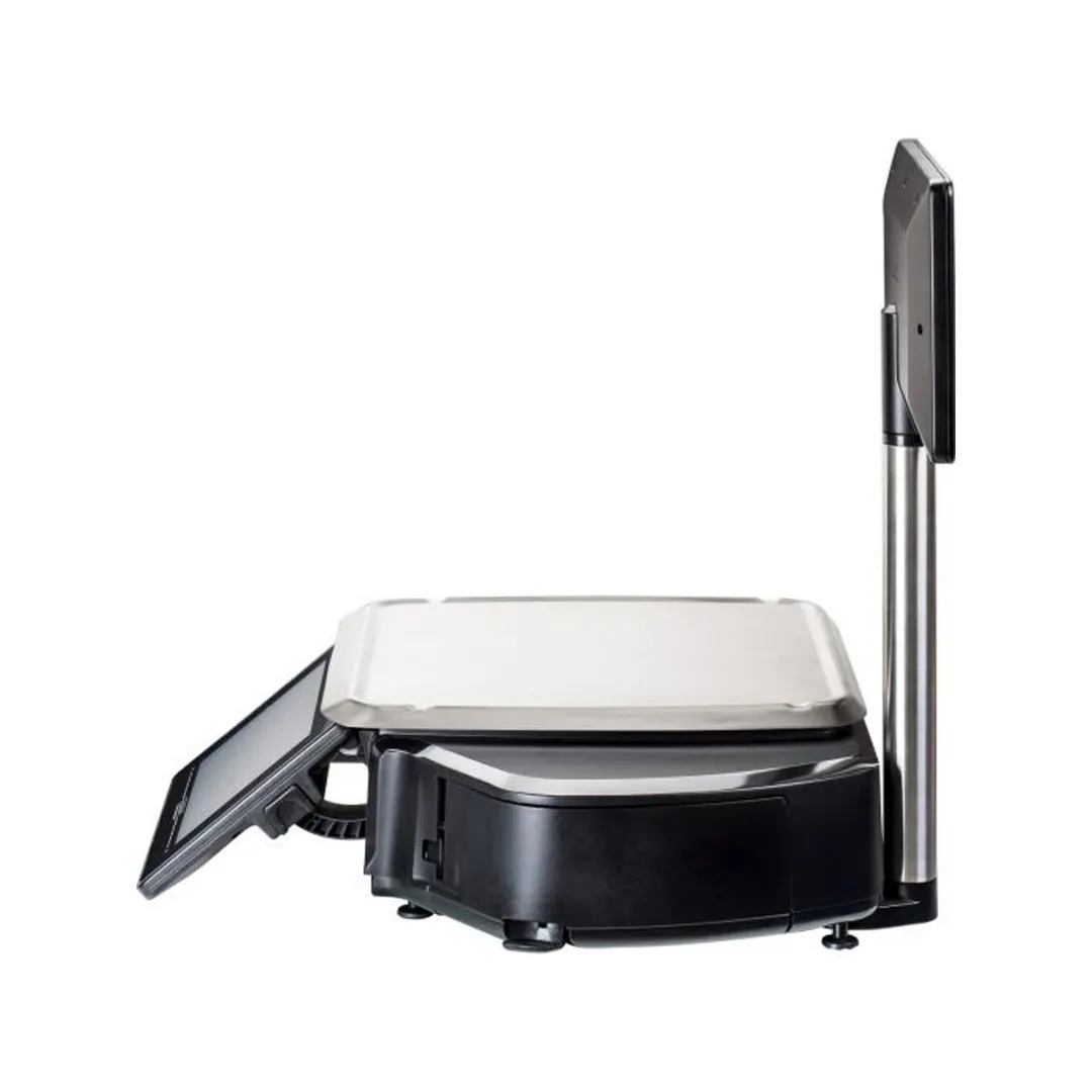Hobart HTI-10ELH4 Scale, 10" Display, 14"x15" Platter, 30 lb @ .01 lb, 15 kg @ .005 kg, 1GB RAM, 16GB SD