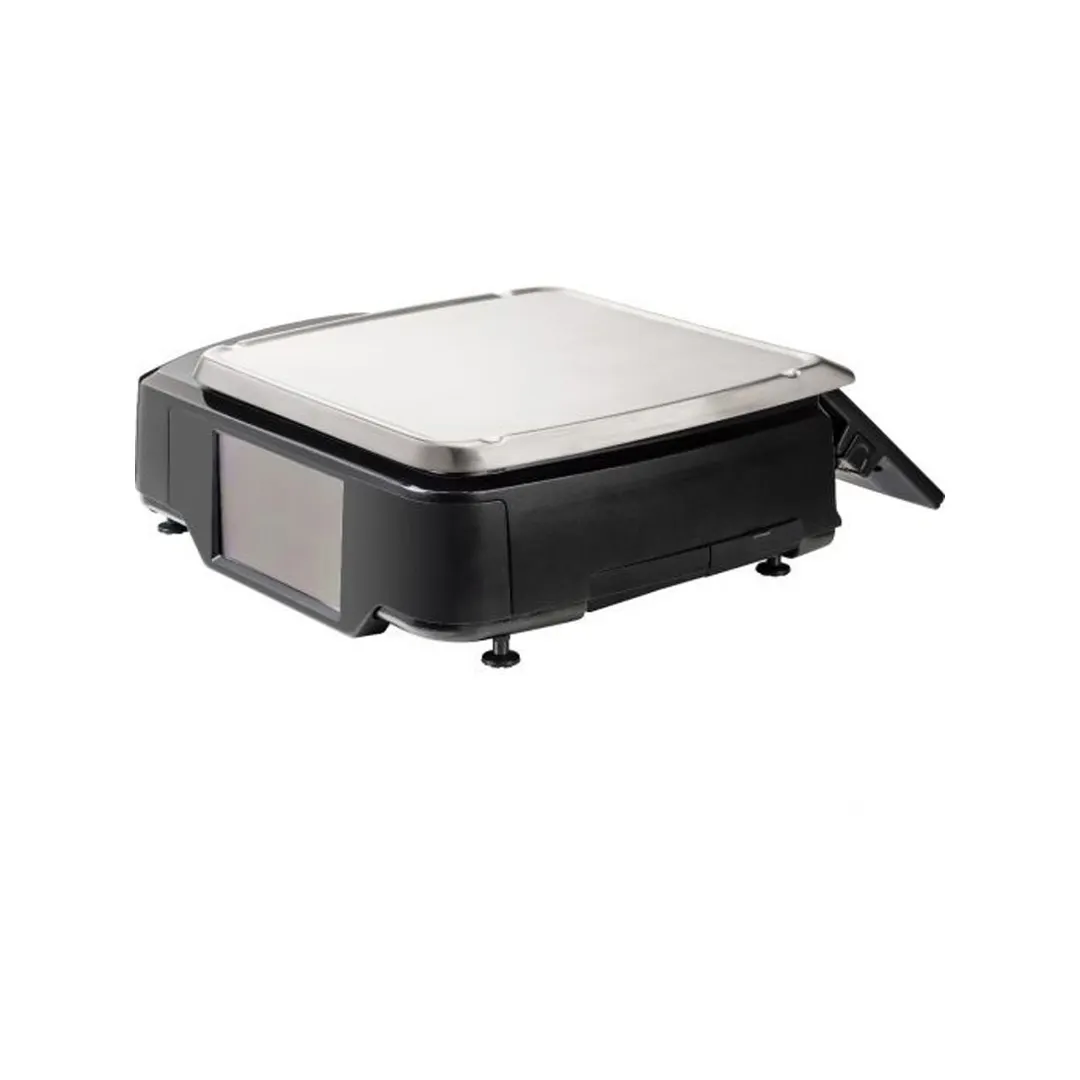 Hobart HTI-7LH5 Scale, 14" x 15" Platform, 30 lb / 0.01 lb & 15 kg / 0.005 kg, Linerless Cassette Auto Cutter