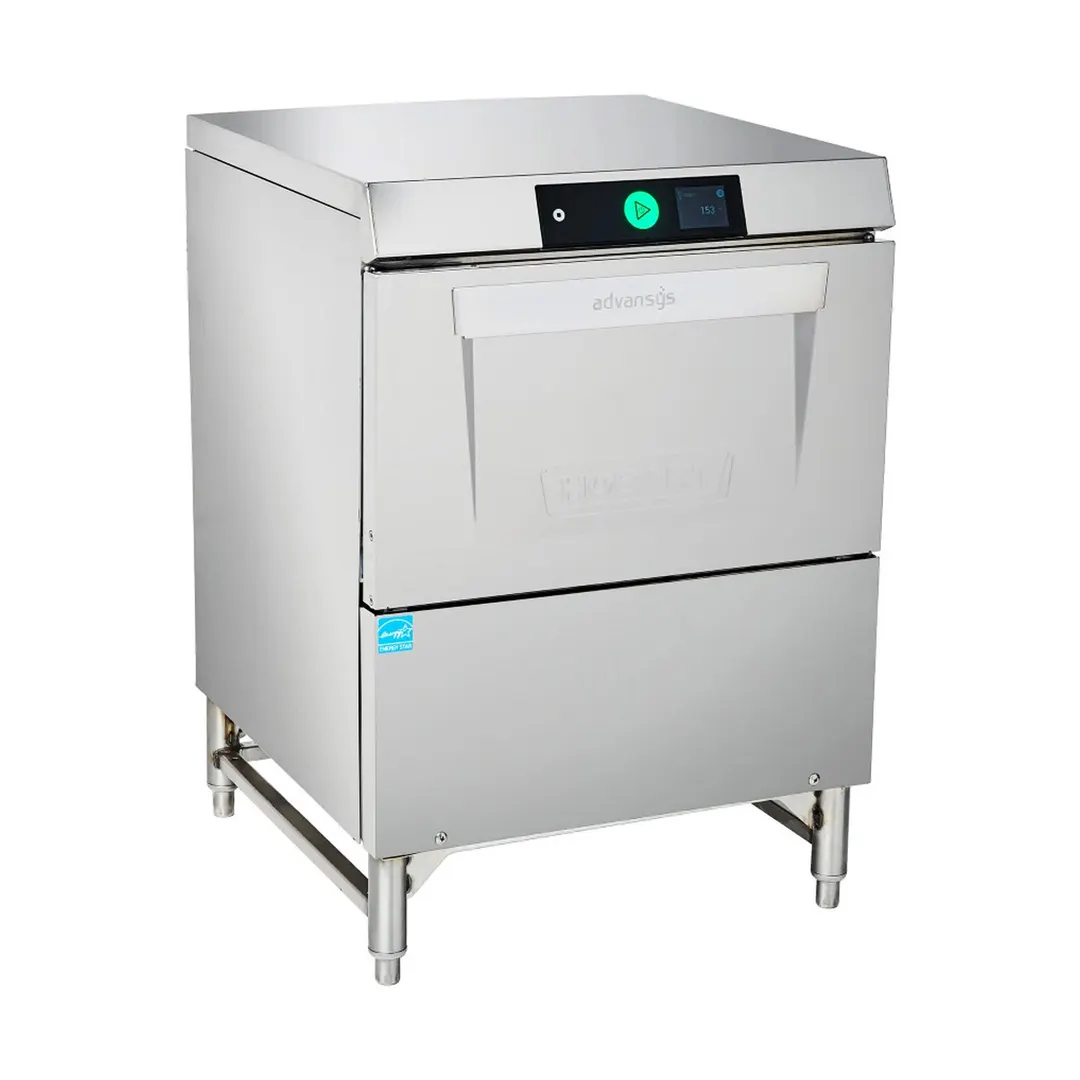 Hobart LXGNPR-1 Undercounter Dishwasher/Glasswasher,38 or 29 Racks/Hr-Low Temp-120V