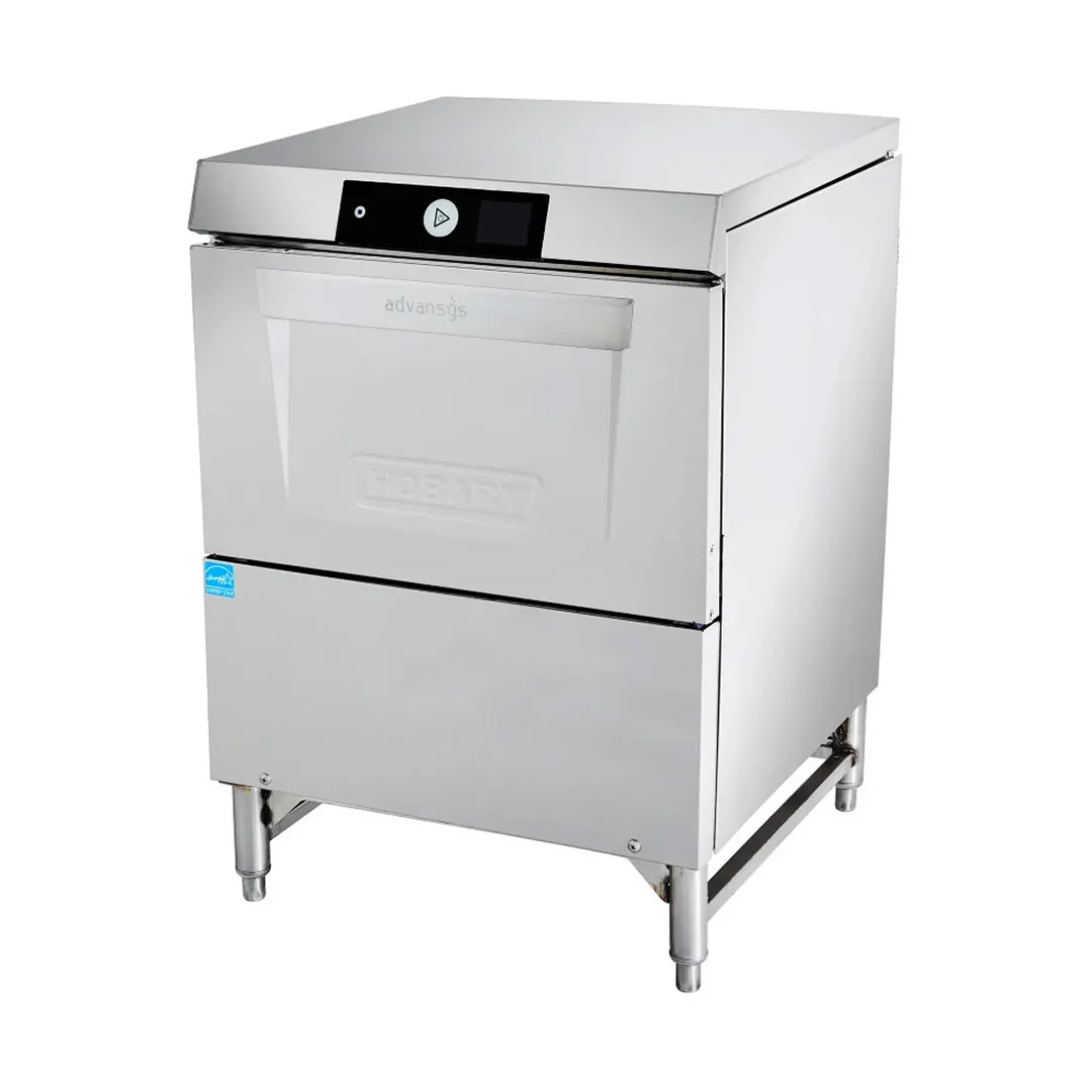 Hobart LXGNPR-2 Undercounter Dishwasher/Glasswasher,38 or 29 Racks/Hr-Low Temp-120V