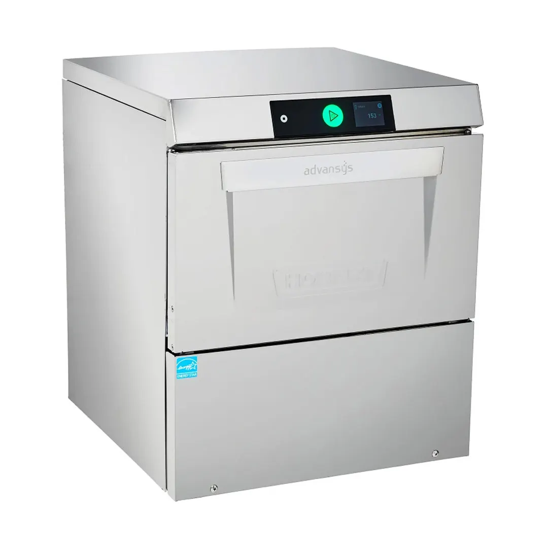 Hobart LXGNPR-3 Undercounter Dishwasher/Glasswasher,38 or 29 Racks/Hr-Low Temp-120V