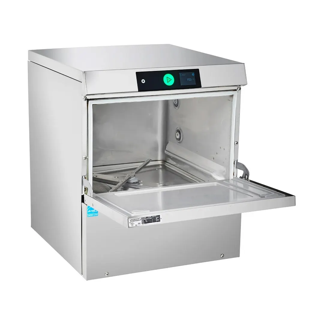 Hobart LXGNPR-3 Undercounter Dishwasher/Glasswasher,38 or 29 Racks/Hr-Low Temp-120V