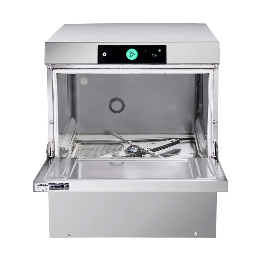 Hobart LXGNPR-3 Undercounter Dishwasher/Glasswasher,38 or 29 Racks/Hr-Low Temp-120V