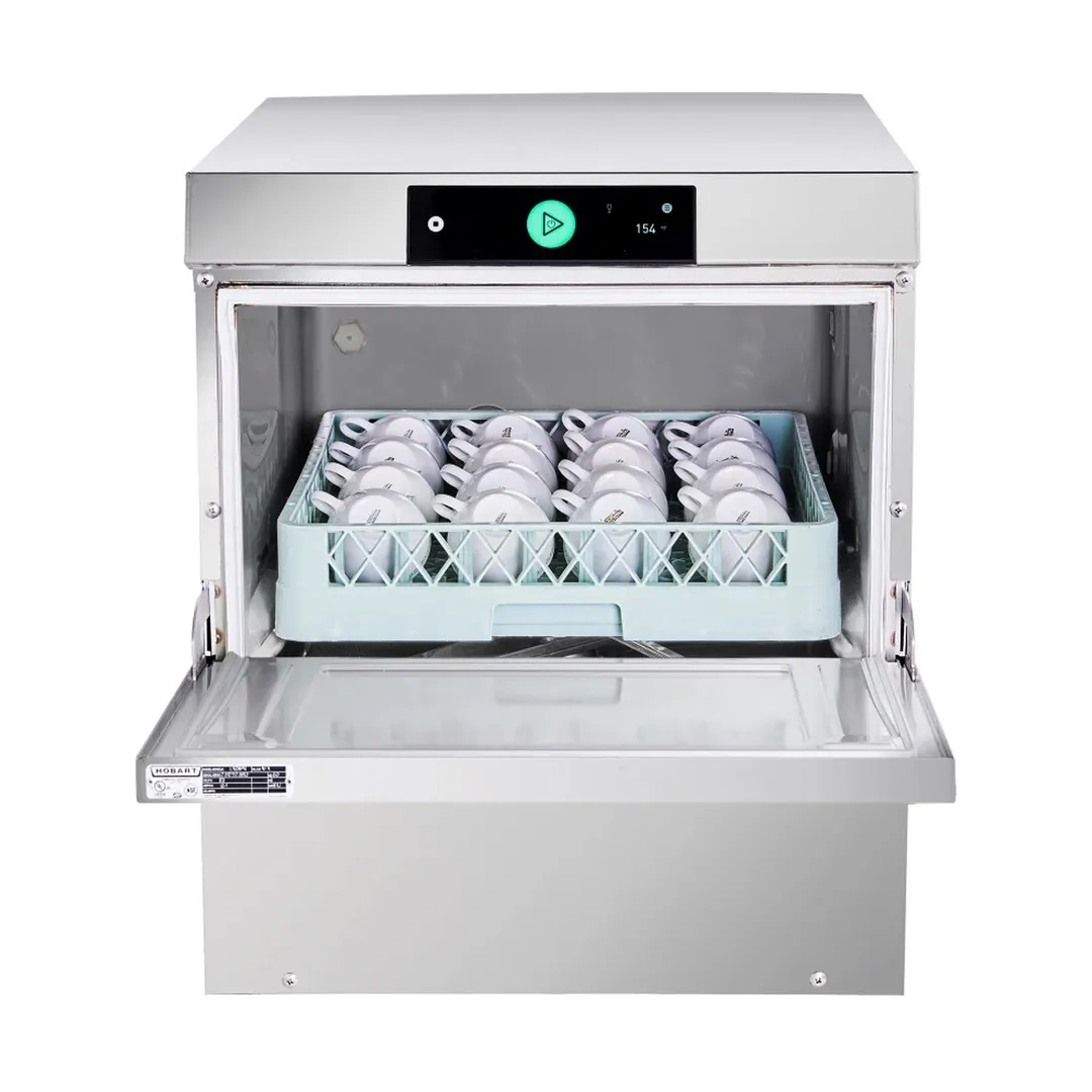 Hobart LXGNPR-3 Undercounter Dishwasher/Glasswasher,38 or 29 Racks/Hr-Low Temp-120V