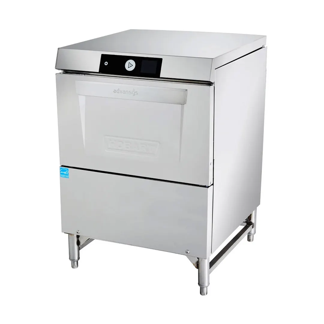 Hobart LXGNR-1 Undercounter Dishwasher/Glasswasher,30 or 24 Rack/Hr-High Temp w/Booster-120/208-240