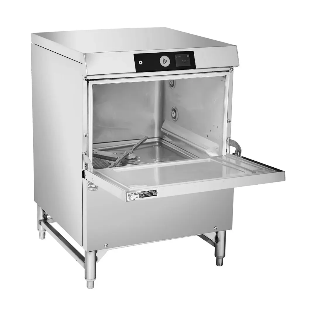 Hobart LXGNR-1 Undercounter Dishwasher/Glasswasher,30 or 24 Rack/Hr-High Temp w/Booster-120/208-240
