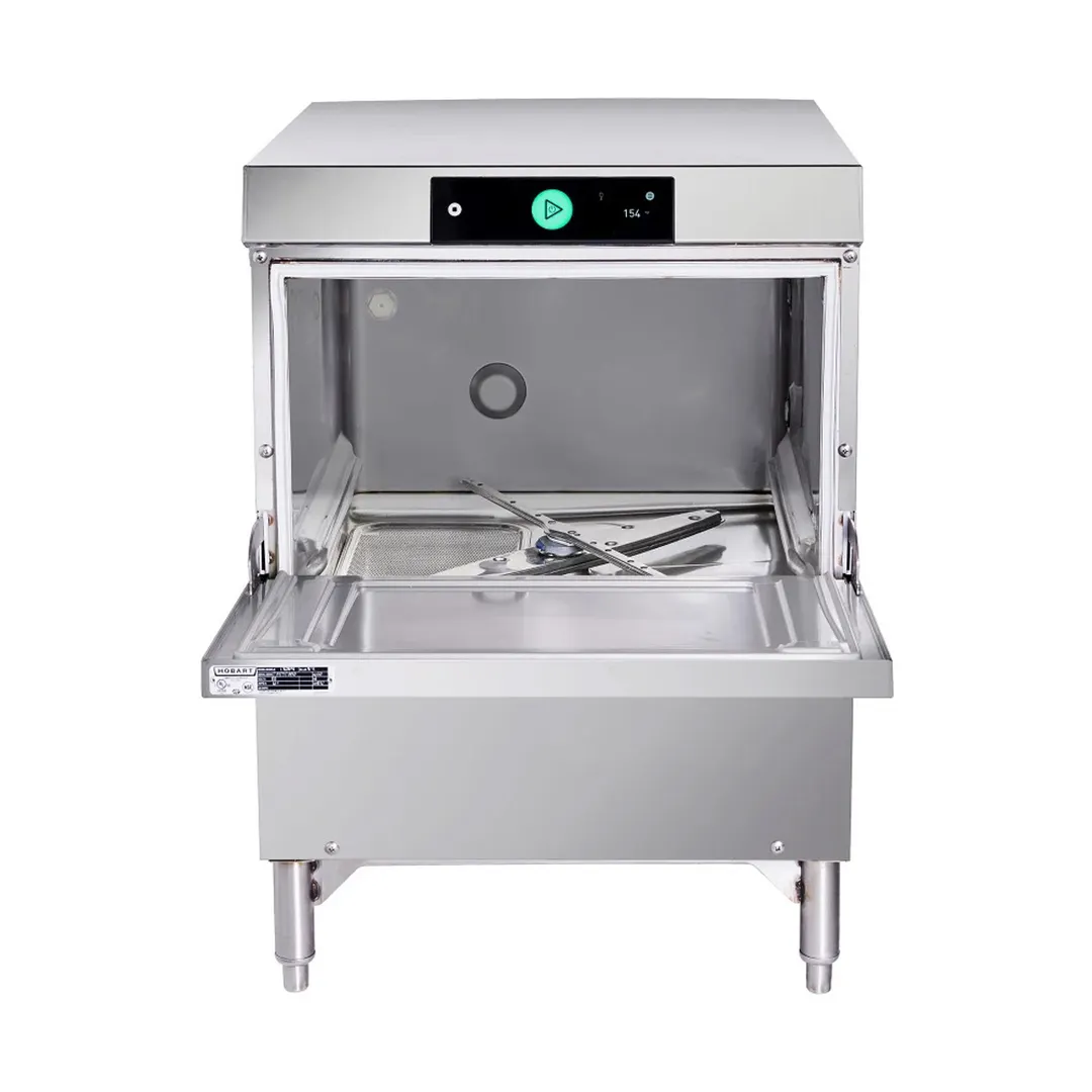 Hobart LXGNR-2 Undercounter Dishwasher/Glasswasher,30 or 24 Rack/Hr-High Temp w/Booster-120/208-240