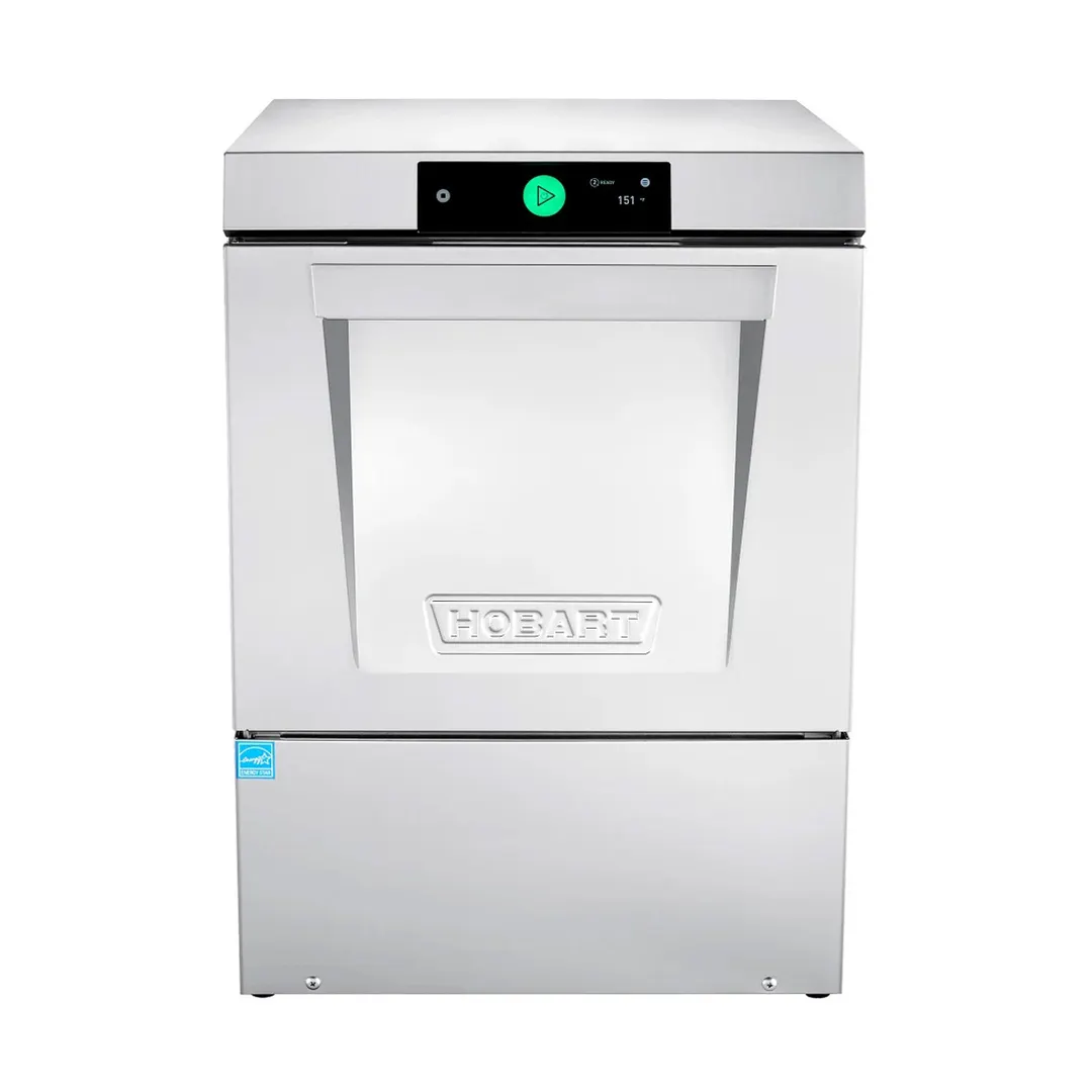 Hobart LXNC-3 Undercounter Dishwasher,34 or 15 Racks/Hr-Low Temp with Electric Tank Heat-120V