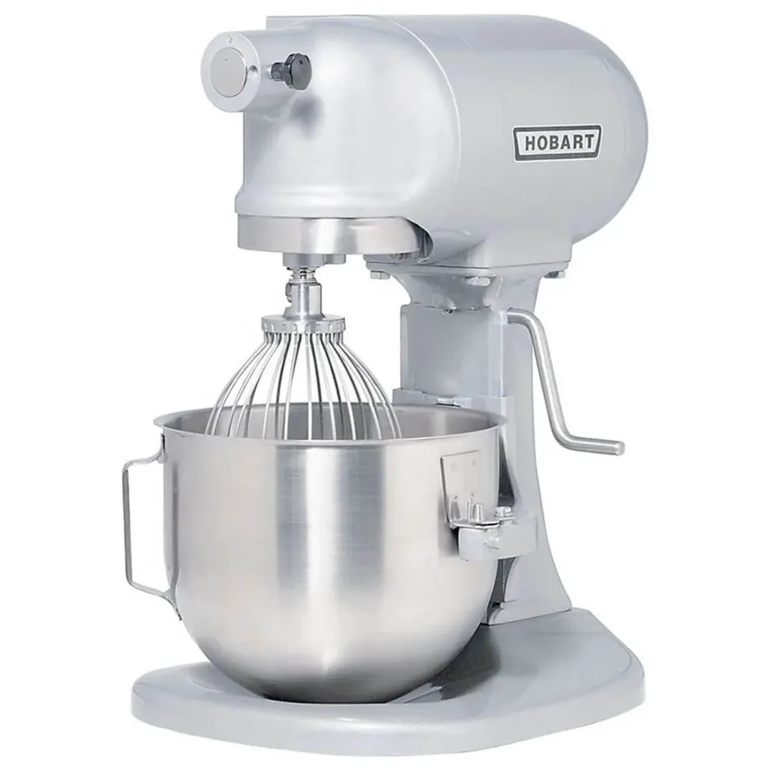 Hobart N50-60 Countertop 5 qt Planetary Mixer, #10 HUB, 3-Speed, 1/6 hp