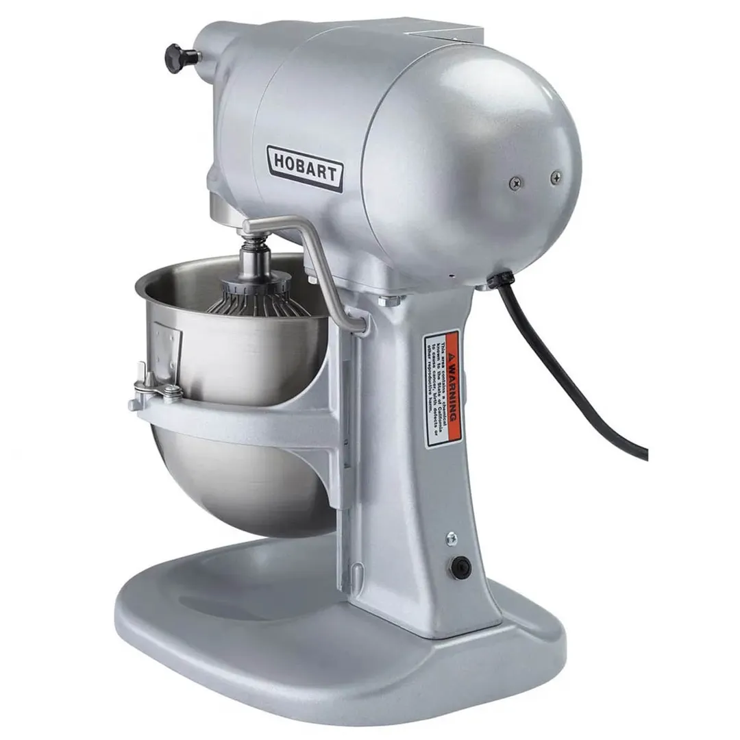 Hobart N50A-10 Countertop 5 qt Planetary Mixer, #10 HUB, 3-Speed, 1/6 hp