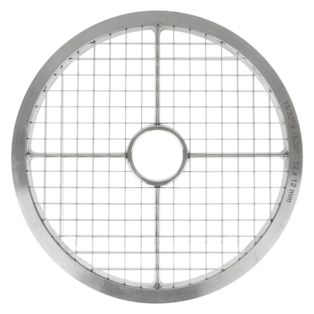 Hobart S35DICE-1/2, 1/2" Stainless Steel Dicer Plate (12.5mm)