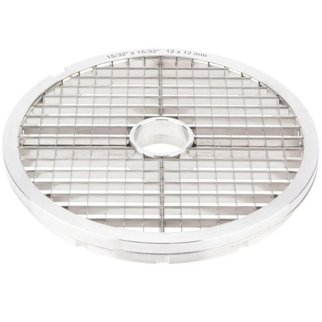 Hobart S35DICE-1/2LOW, 1/2" Low Stainless Steel Dicer Plate (12.5mm)