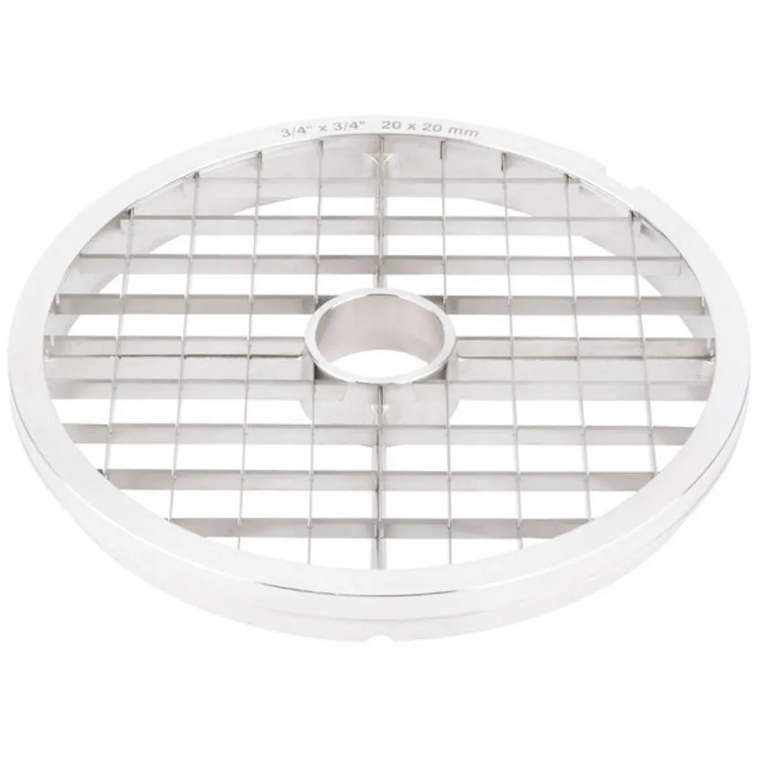 Hobart S35DICE-3/4LOW, 3/4" Low Stainless Steel Dicer Plate (20mm)