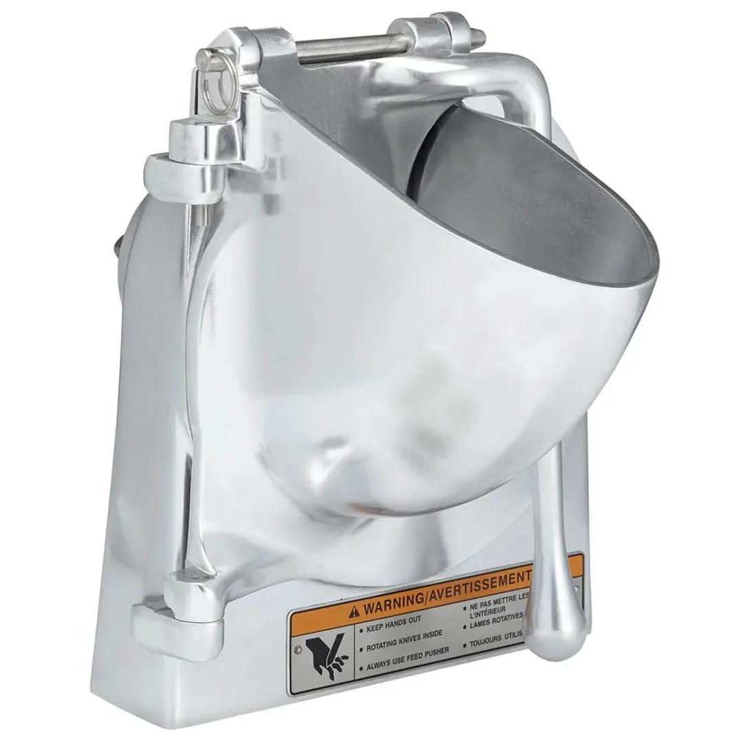 Hobart VS9-13 9" Vegetable Slicer Attachment for #12 Hub, Back Case & Hopper Front Only