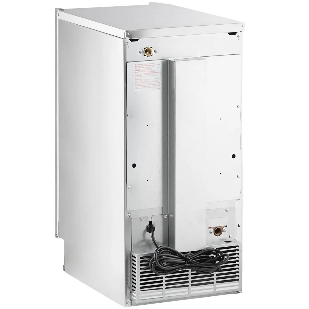 Hoshizaki AM-50BAJ-ADDS 15" Air Cooled Full Cube 55 lb Undercounter Ice Machine with 22 lb Bin, ADA