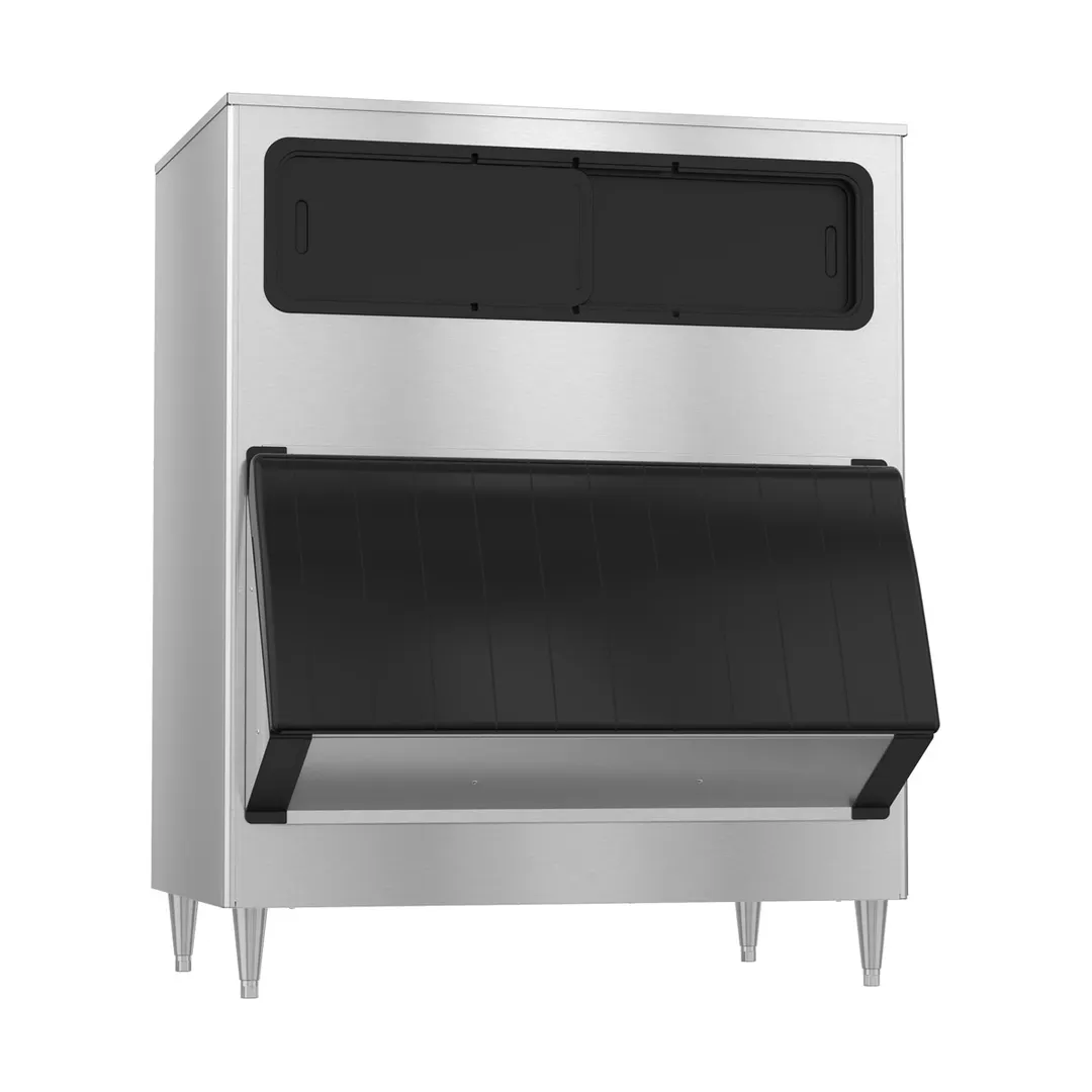 Hoshizaki KM-1301SAJ/B-1150SS Air Cooled Crescent 1365 lb Ice Machine with Bin, 1148 lb Storage