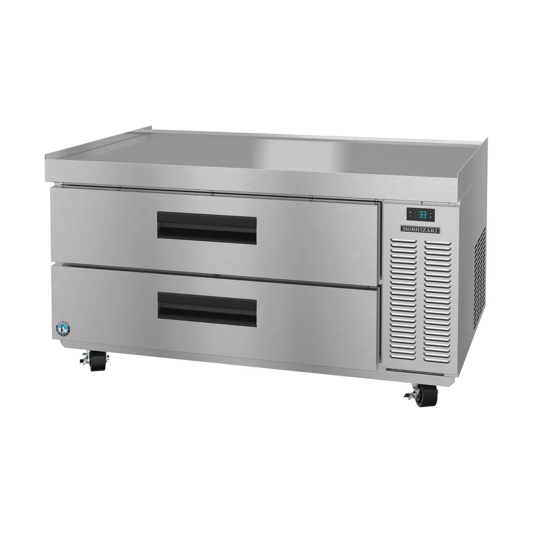Hoshizaki CR49A 49" 2 Drawers Refrigerated Chef Base, All Stainless Steel