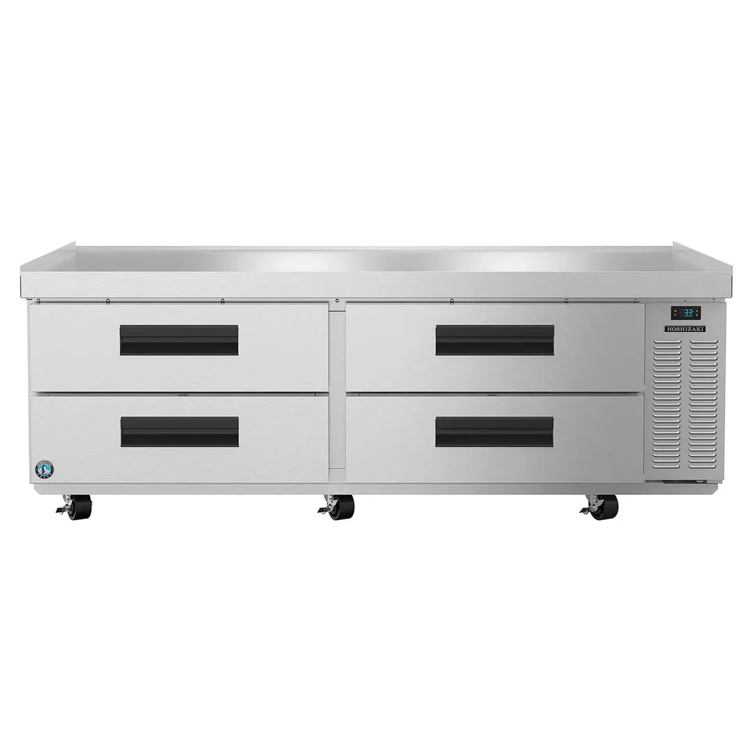 Hoshizaki CR72A 72" 4 Drawers Refrigerated Chef Base, (8) 12" x 20" Pan Capacity