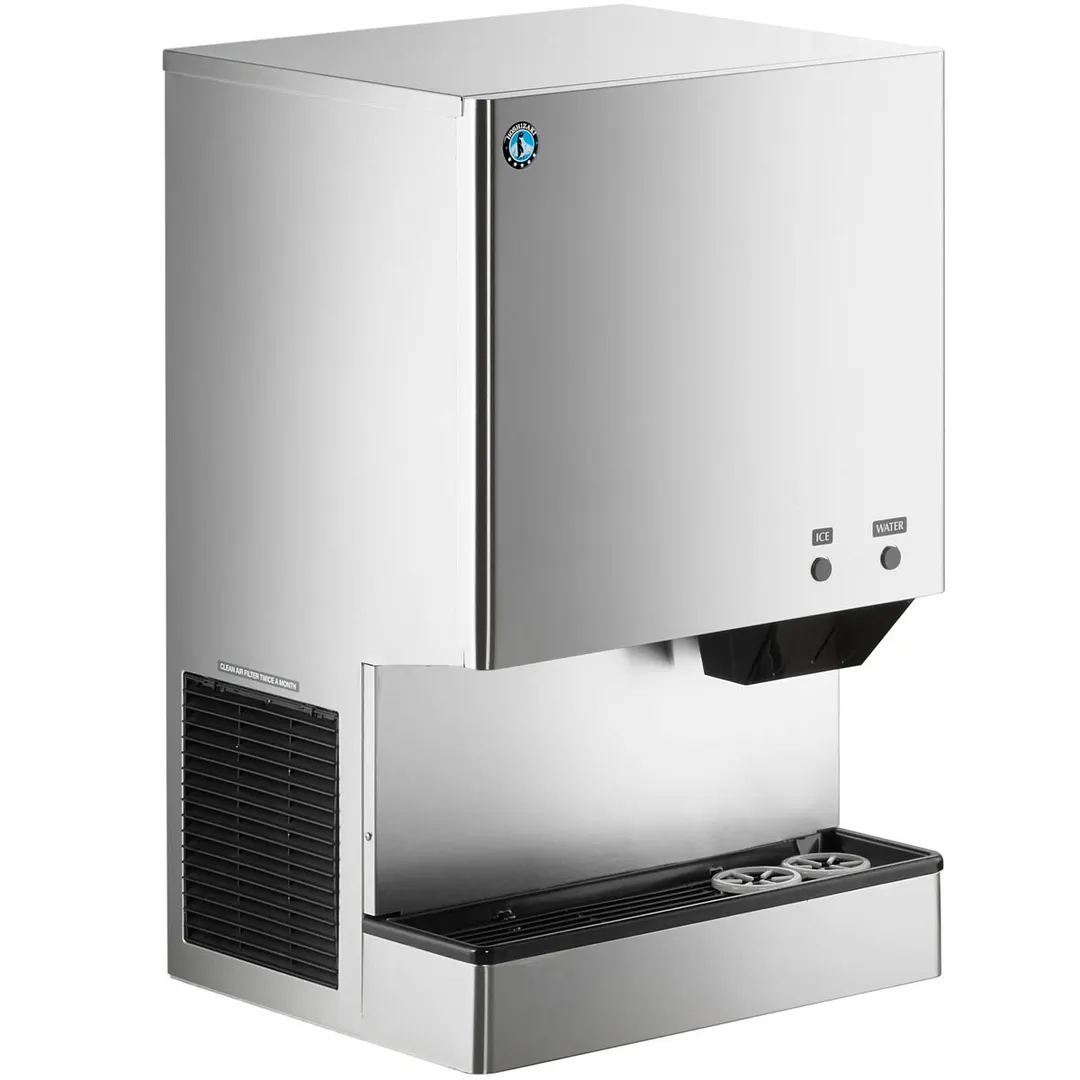 Hoshizaki DCM-300BAH 26" Countertop Nugget 321 lb Ice & Water Dispenser, Air Cooled, 40 lb Bin
