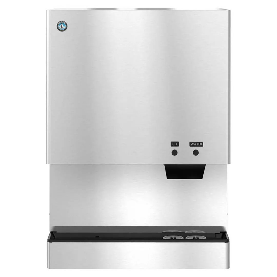 Hoshizaki DCM-751BWH 34" Countertop Nugget 782 lb Ice & Water Dispenser, Water Cooled, 95 lb Bin