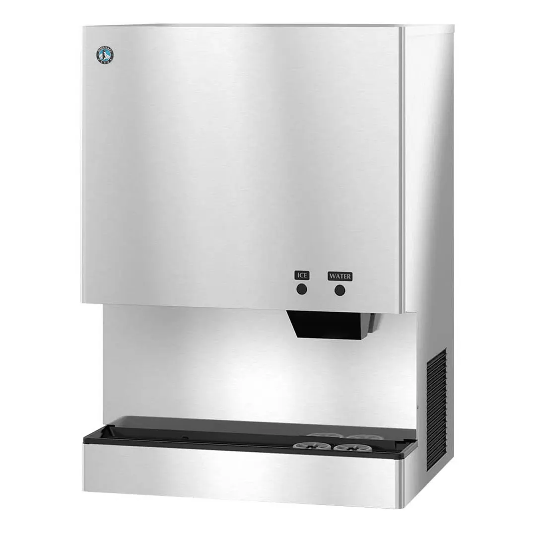 Hoshizaki DCM-752BAH 34" Countertop Nugget 708 lb Ice & Water Dispenser, Air Cooled, 95 lb Bin