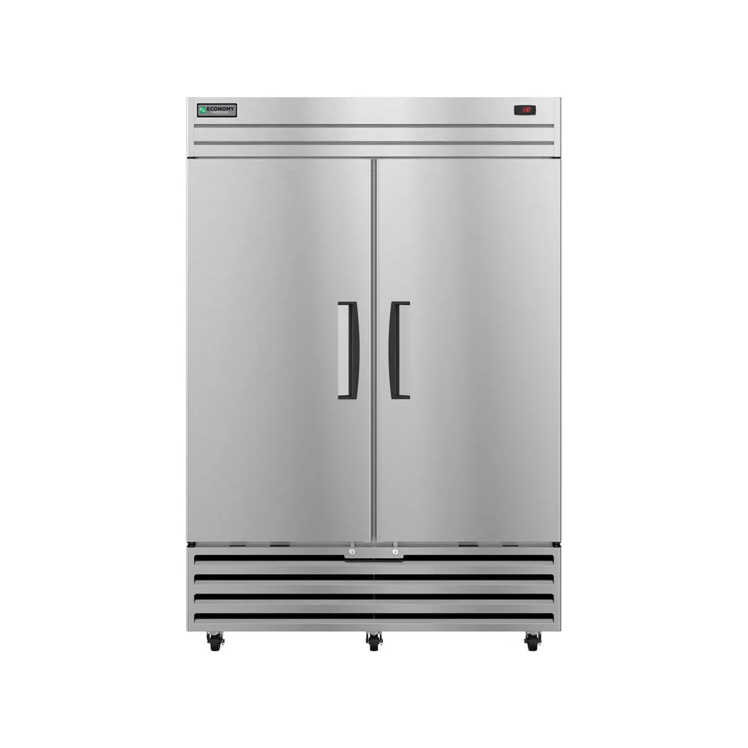 Hoshizaki EF2A-FS 54" Two Section Reach-In Freezer w/ 2 Solid Doors, Bottom Mount, 39 cu. ft.