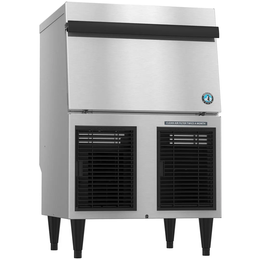 Hoshizaki F-330BAJ-C 24" Air Cooled Nugget 288 lb Undercounter Ice Machine with 80 lb Bin