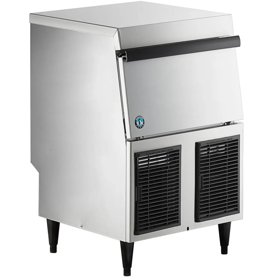 Hoshizaki F-330BAJ-C 24" Air Cooled Nugget 288 lb Undercounter Ice Machine with 80 lb Bin