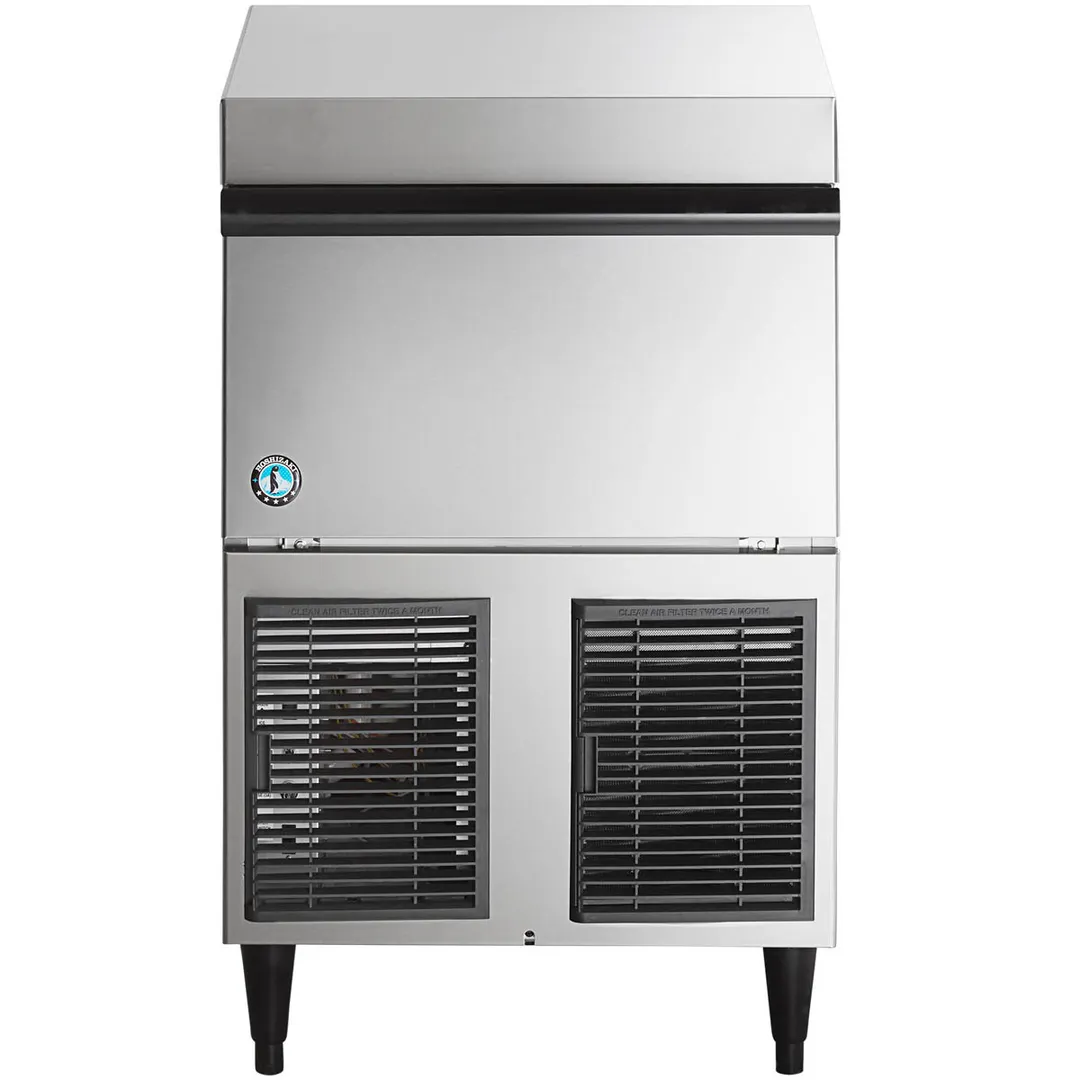 Hoshizaki F-330BAJ-C 24" Air Cooled Nugget 288 lb Undercounter Ice Machine with 80 lb Bin